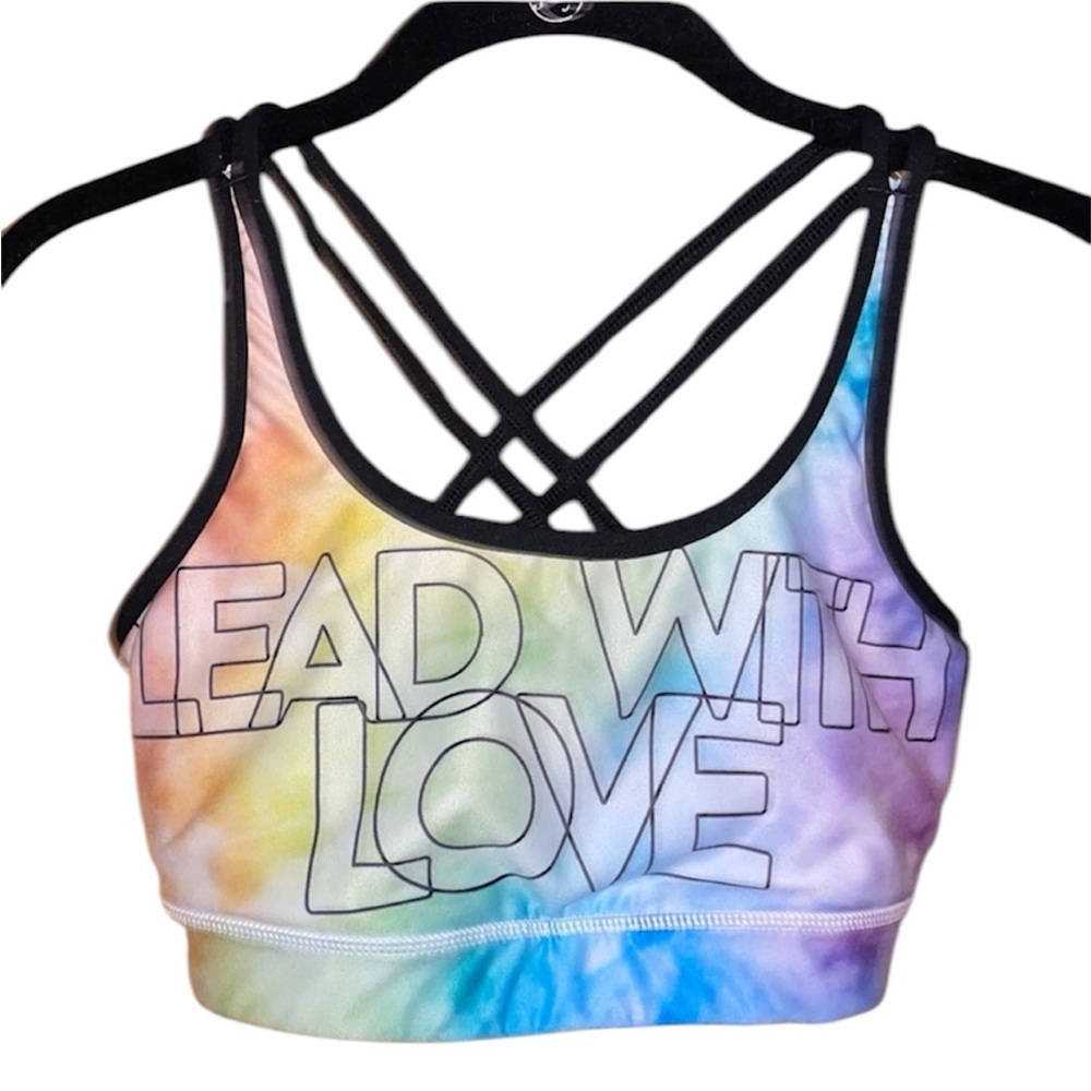 Colorful Peloton Sports Bra